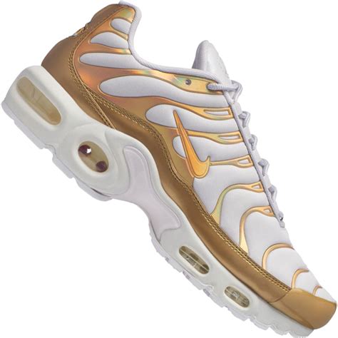 nike tn gold weiß